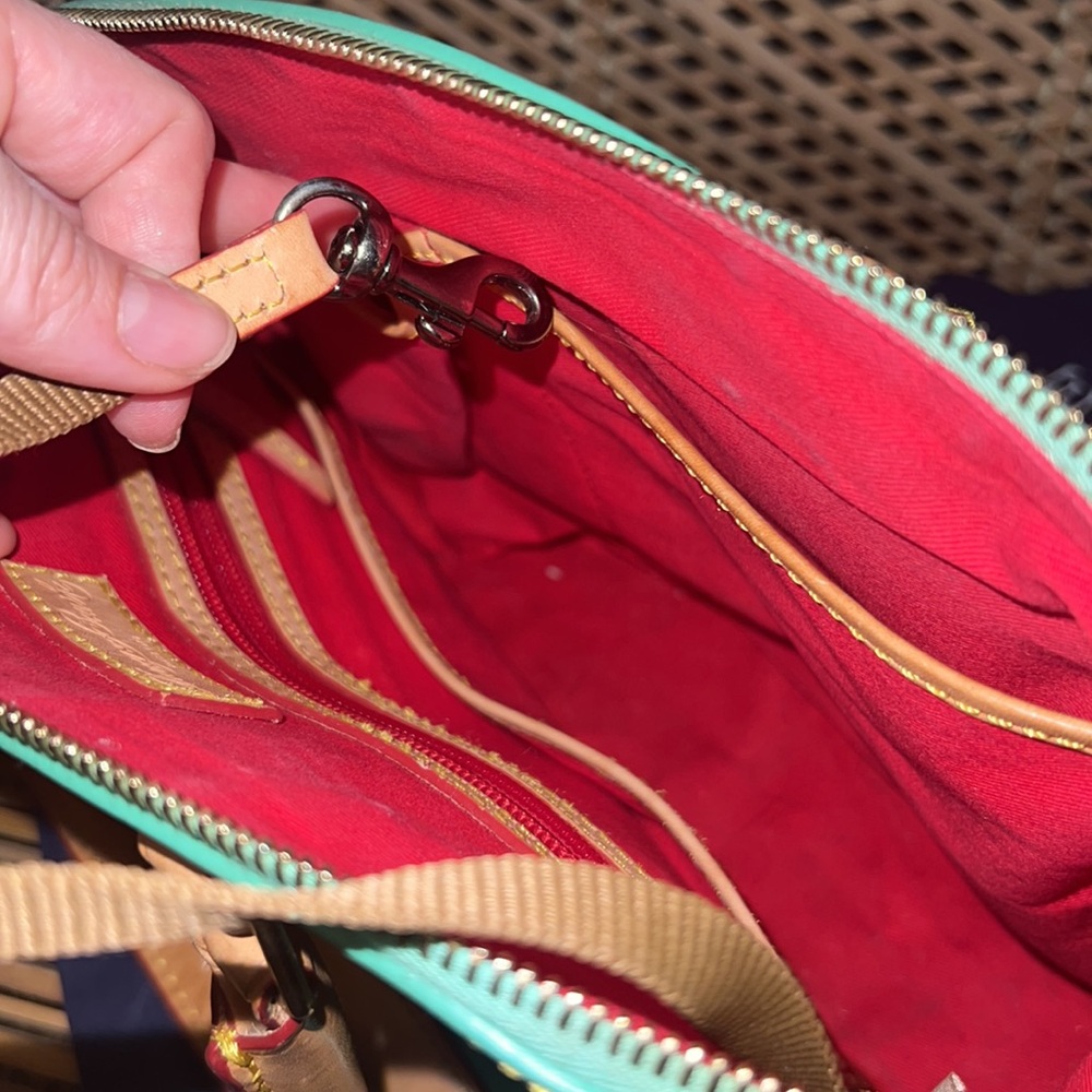 Dooney & Bourke Darcy Leather Trim Crossbody - Picture 14 of 16